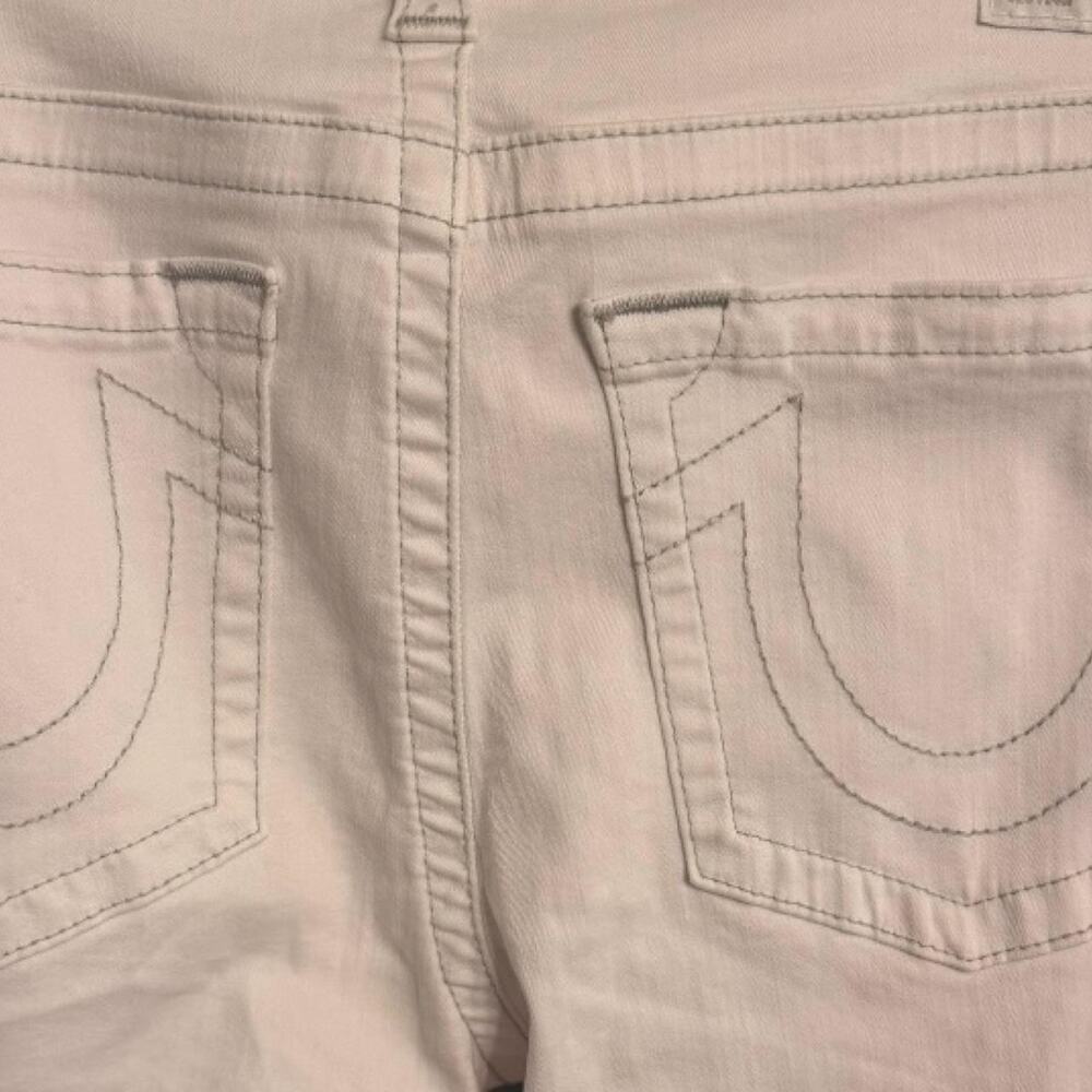 True religion stella low rise jeans size 33 Optic White - Picture 7 of 8
